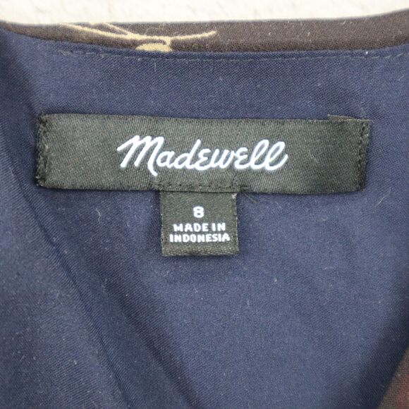 Madewell Floral Maxi Dress - Black and Red - Picture 2 of 16